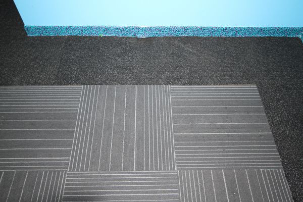 Carpet Squares Installation in Laguna Niguel